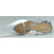 Evelyn zapato de fiesta ancho especial plata