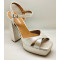 Coral 12cm sandalias de novia y fiesta cava