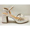 Ada 8 cm sandalia de novia y fiesta cava