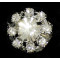 A_77 Florecita de pedrería, adornos para zapatos, shoe clip