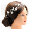 C_59 tiara cinta de novia de flores y pedrería