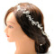 C_78 tiara flexible de novia con pedrería y perlas