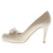 Lis zapatos de novia: blanco roto