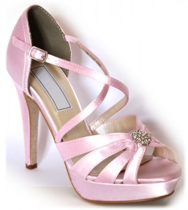 Zapatos de novia y fiesta enepe: modelo Darling capri pink