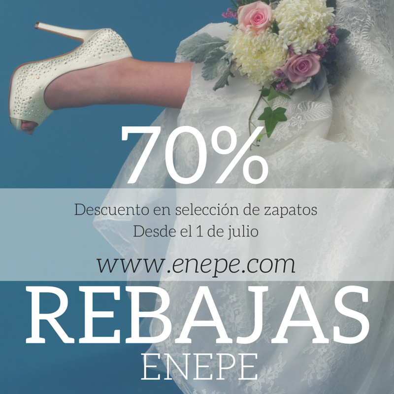 Rebajas en de novia y zapatos de fiesta en Enepe! | by neus peña